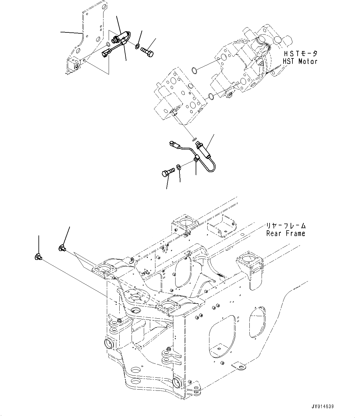 Схема запчастей Komatsu WA320-6 - ГИДРОЛИНИЯ ЭКСТРЕННОГО УПРАВЛЕНИЯ, КРЕПЛЕНИЕ ГИДРОЛИНИЯ ЭКСТРЕННОГО УПРАВЛЕНИЯ