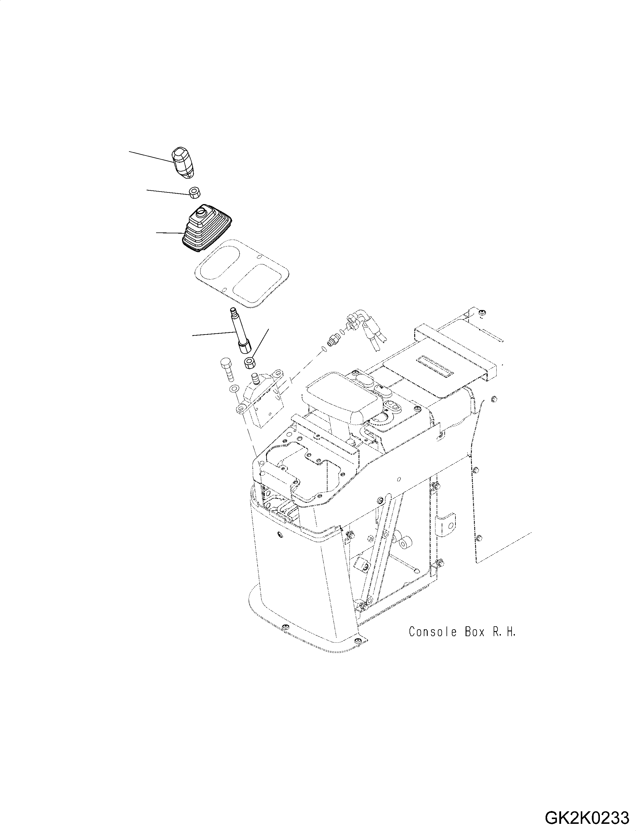 Схема запчастей Komatsu WA320-6 - УПРАВЛЕНИЕ ПОГРУЗКОЙ БЛОК, КОНСОЛЬ, СЕКЦ. КЛАПАН, РЫЧАГ УПРАВЛЕНИЕ ПОГРУЗКОЙ БЛОК, КОНСОЛЬ, СЕКЦ. КЛАПАН, РЫЧАГ