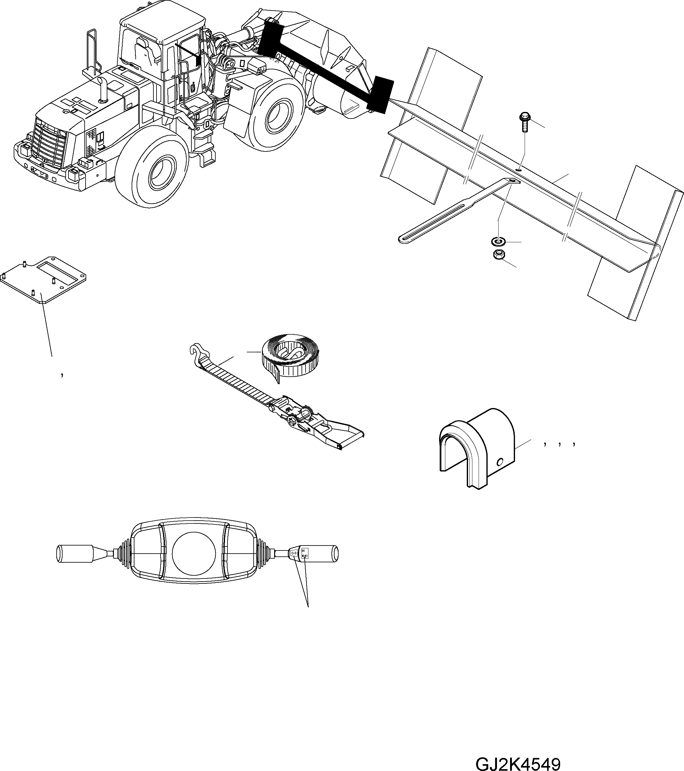 Схема запчастей Komatsu WA320-6 Highlift - ЧАСТИ ДЛЯ ITALY, ЗУБЬЯКРЫШКА,M ШИР. ЧАСТИ ДЛЯ ITALY, ЗУБЬЯКРЫШКА,M ШИР.