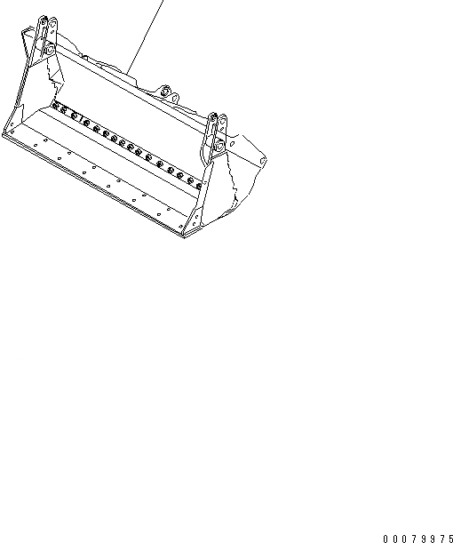 Схема запчастей Komatsu WA380-5L - КОВШ (.87 CUBIC METER) (.7 CU. YD.) (JRB МНОГОЦЕЛЕВ.) РАБОЧЕЕ ОБОРУДОВАНИЕ