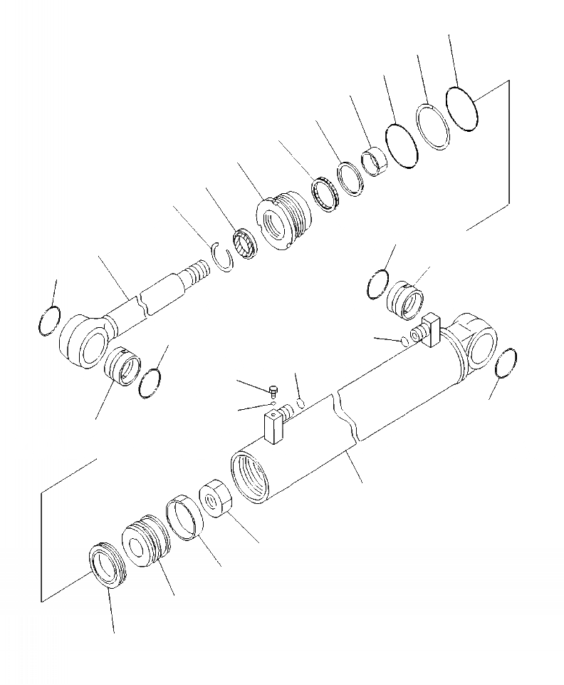 Схема запчастей Komatsu WA380-6 - J-A ЦИЛИНДР РУЛЕВ. УПР-Я ОСНОВНАЯ РАМА И ЕЕ ЧАСТИ