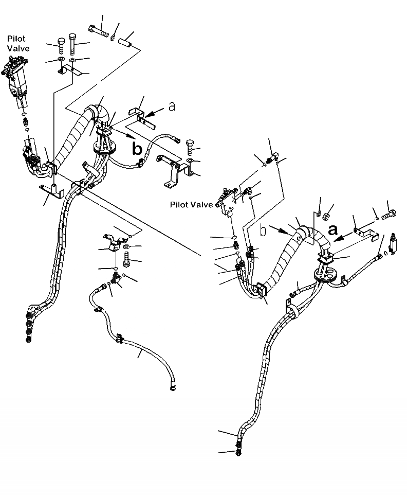 Схема запчастей Komatsu WA380-6 - K-A УПРАВЛЕНИЕ ПОГРУЗКОЙ PPC ШЛАНГИ (3-Х СЕКЦИОНН. КЛАПАН) (/) OPERATORXD S ОБСТАНОВКА И СИСТЕМА УПРАВЛЕНИЯ