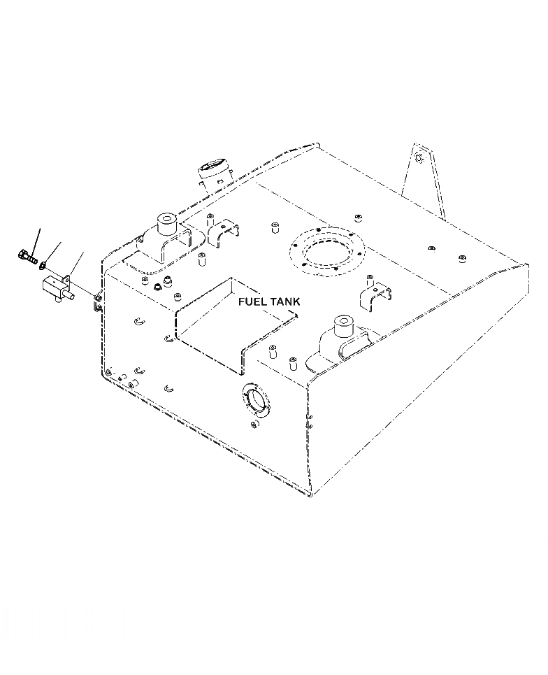 Схема запчастей Komatsu WA380-7 - A7-AA ПОДДОН ДВИГ-ЛЯ ДРЕНАЖН. ТРУБЫ КРЕПЛЕНИЕ ДВИГАТЕЛЬ