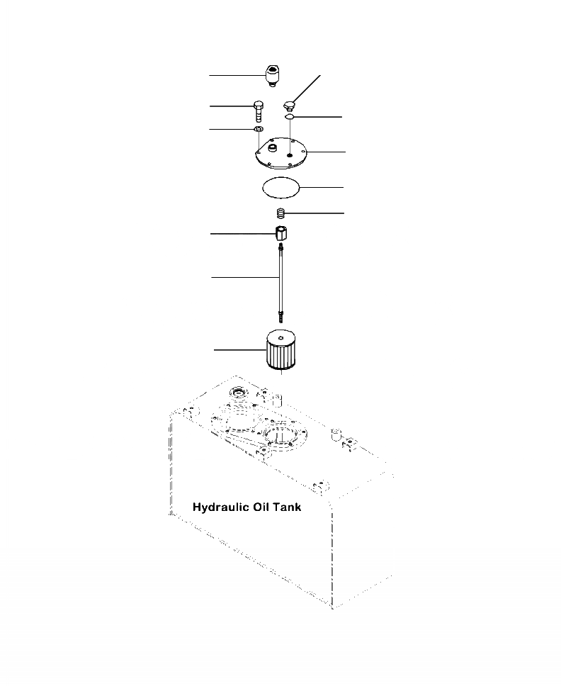 Схема запчастей Komatsu WA380-7 - H-A ГИДР. БАК. ФИЛЬТР ГИДРАВЛИКА