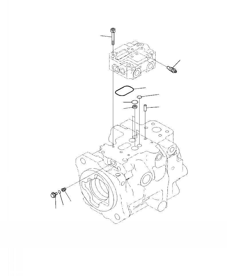 Схема запчастей Komatsu WA380-7 - H-A ГИДР. НАСОС. НАСОС РУЛЕВ. УПРАВЛ-Я (/) ГИДРАВЛИКА