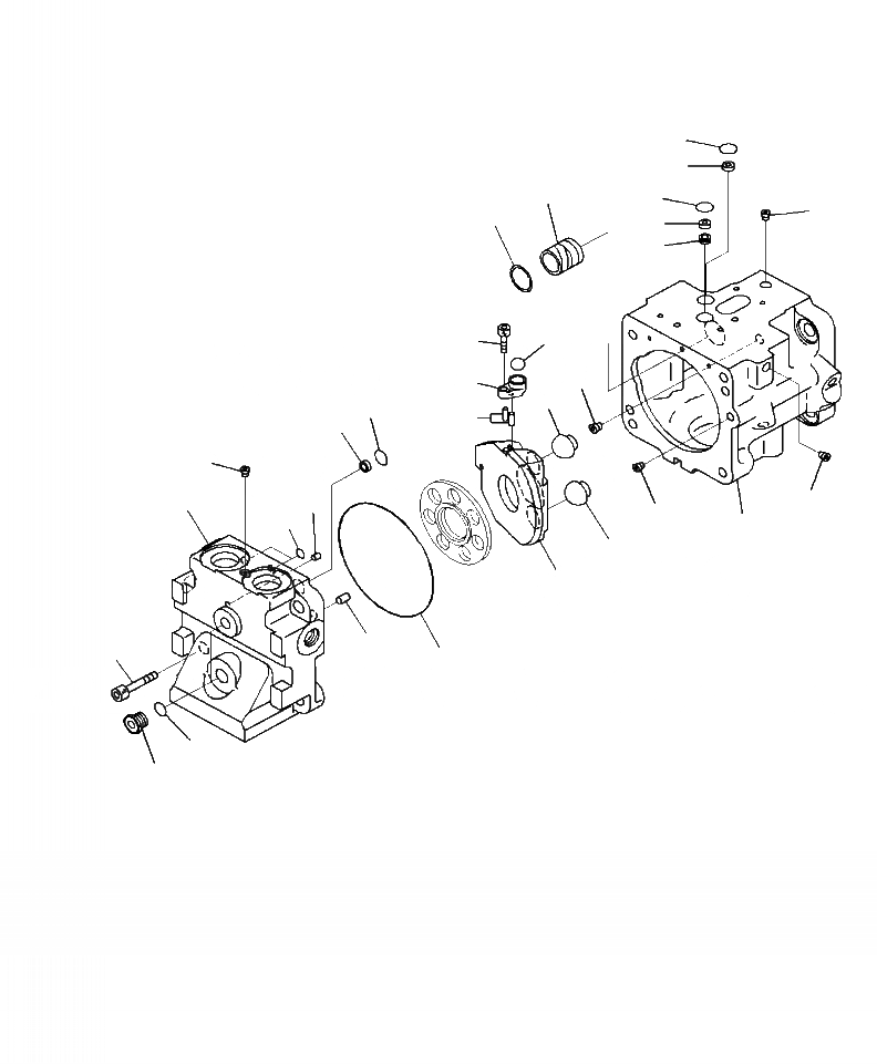 Схема запчастей Komatsu WA380-7 - H-A ГИДР. НАСОС. ВЕНТИЛЯТОР ОХЛАЖДЕНИЯ НАСОС (/) ГИДРАВЛИКА