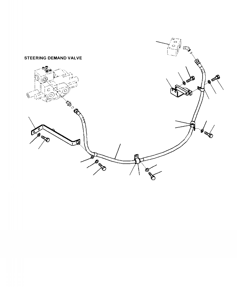 Схема запчастей Komatsu WA380-7 - H-A ГИДРОЛИНИЯ ВОЗВРАТН. ЛИНИЯ - РУЛЕВ. УПРАВЛЕНИЕ ЗАПРАШИВАЮЩ. КЛАПАН - ТОРМОЗНОЙ КЛАПАН ГИДРАВЛИКА