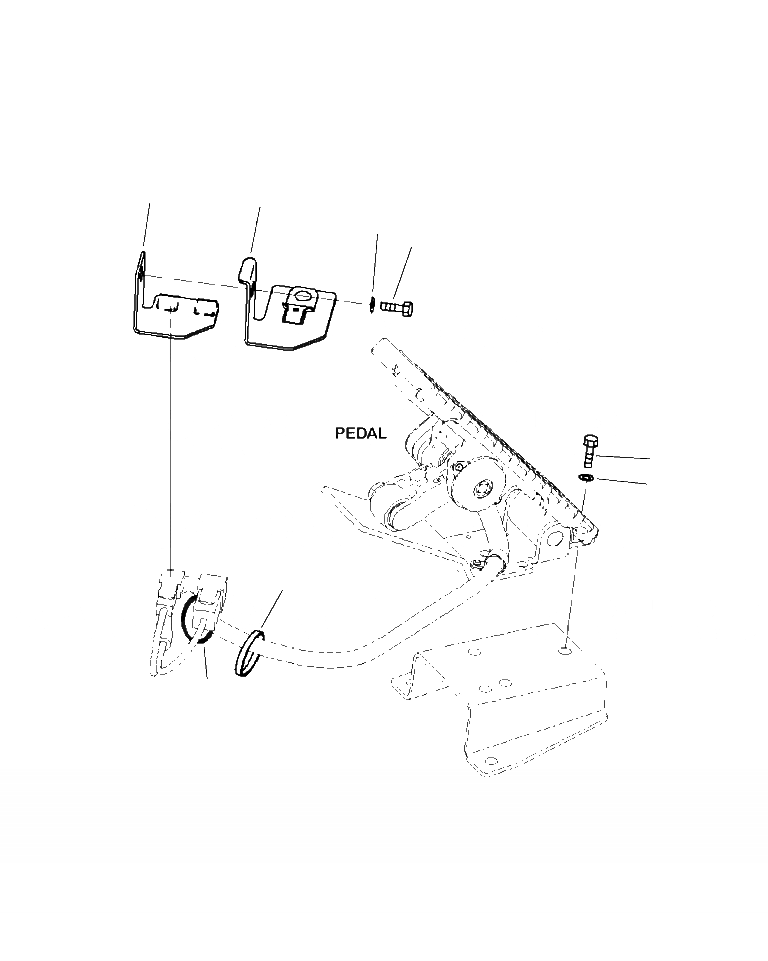 Схема запчастей Komatsu WA380-7 - K-A УПРАВЛ-Е ДВИГАТЕЛЕМ ПЕДАЛЬ КРЕПЛЕНИЕ (/) OPERATORXD S ОБСТАНОВКА И СИСТЕМА УПРАВЛЕНИЯ