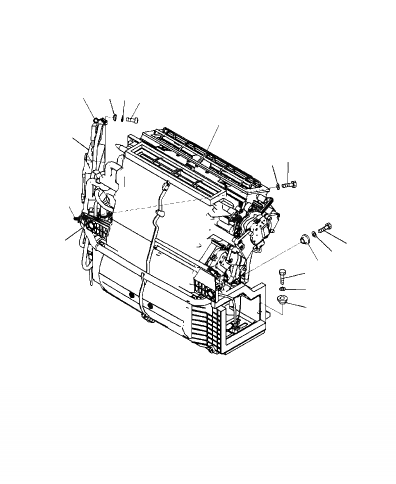 Схема запчастей Komatsu WA380-7 - K-A КОНДИЦ. ВОЗДУХА КОНТРОЛЛЕР OPERATORXD S ОБСТАНОВКА И СИСТЕМА УПРАВЛЕНИЯ