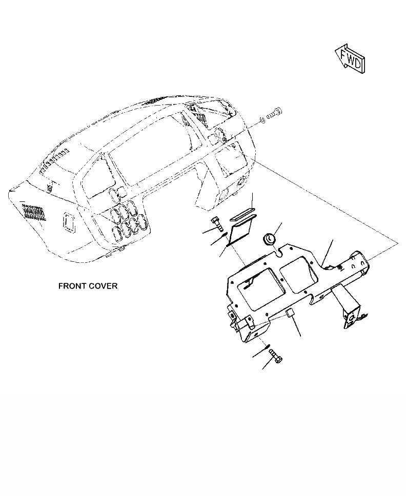 Схема запчастей Komatsu WA380-7 - K-A ОСНОВН. МОНИТОР КРЕПЛЕНИЕ OPERATORXD S ОБСТАНОВКА И СИСТЕМА УПРАВЛЕНИЯ
