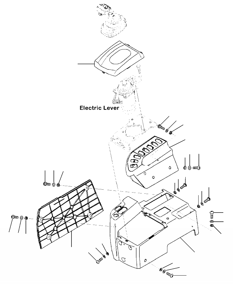 Схема запчастей Komatsu WA380-7 - K-A УПРАВЛЕНИЕ ПОГРУЗКОЙ БЛОК КРЫШКАС EPC MULTI-FUNCTION MONO РЫЧАГ OPERATORXD S ОБСТАНОВКА И СИСТЕМА УПРАВЛЕНИЯ