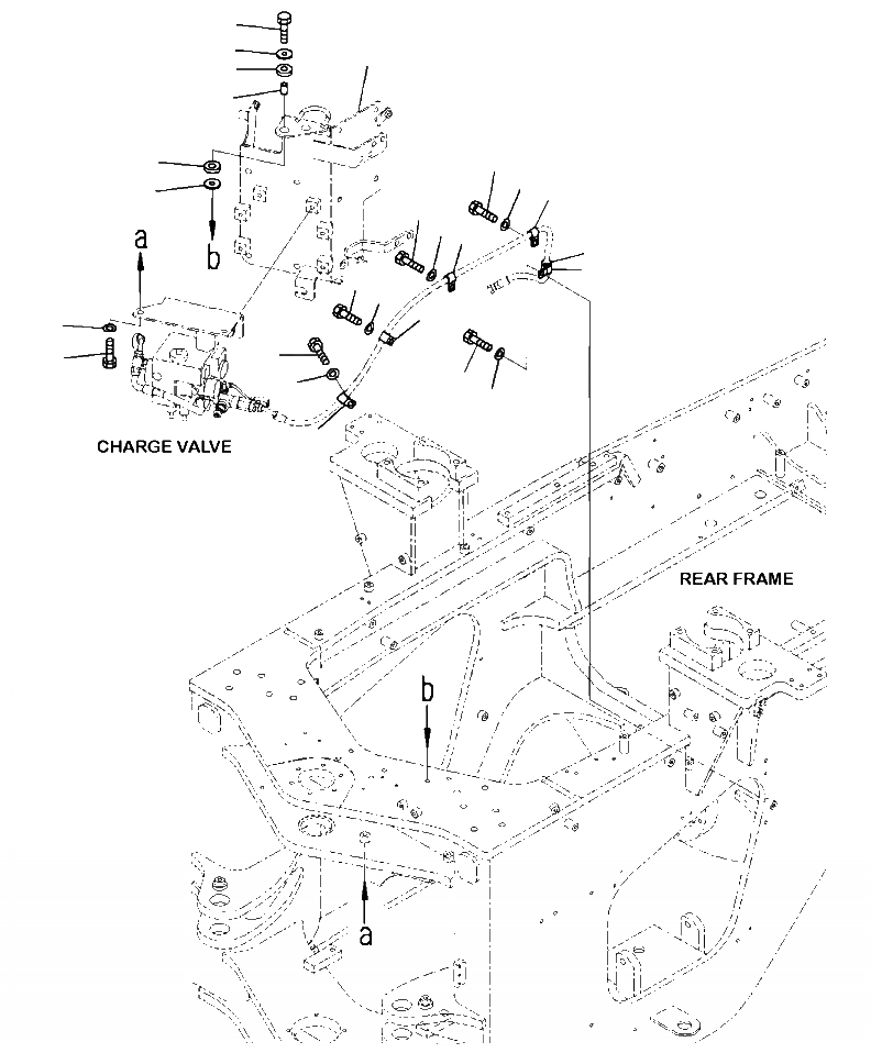 Схема запчастей Komatsu WA380-7 - K-7A УПРАВЛ-Е ТОРМОЗОМ КЛАПАН АККУМУЛЯТОРА КРЕПЛЕНИЕ (/) OPERATORXD S ОБСТАНОВКА И СИСТЕМА УПРАВЛЕНИЯ