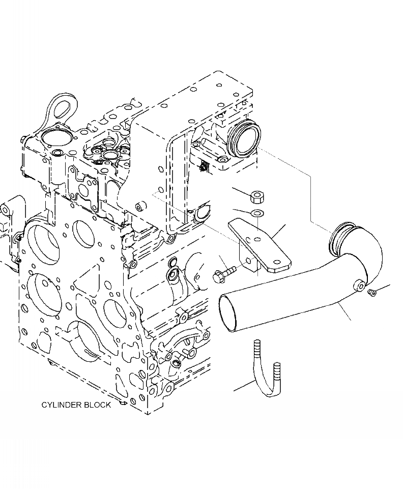 Схема запчастей Komatsu WA380-6 - A-AA ВПУСК ВОЗДУХА СОЕДИН-Е ДВИГАТЕЛЬ