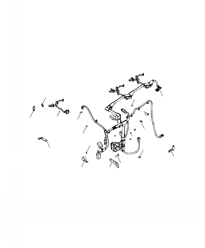 Схема запчастей Komatsu WA380-6 - A-AA УПРАВЛ-Е ДВИГАТЕЛЕМ MODULE ЭЛЕКТРОПРОВОДКА ДВИГАТЕЛЬ