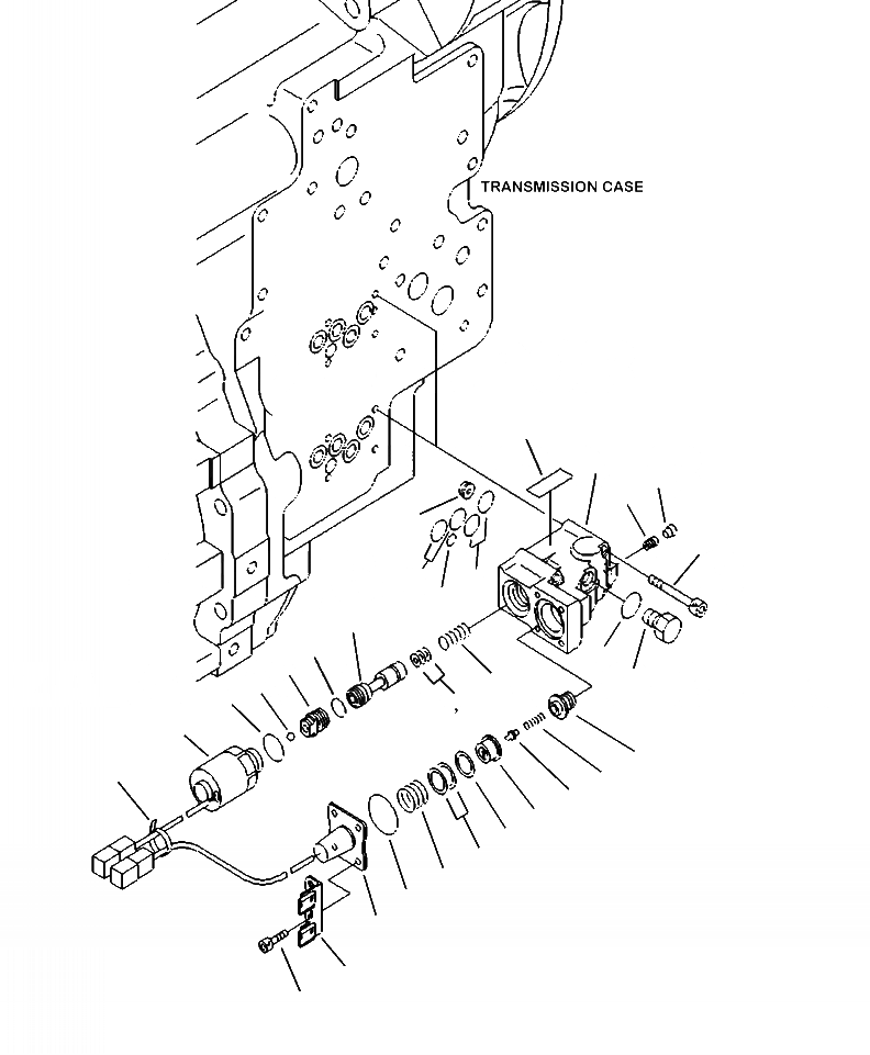 Схема запчастей Komatsu WA380-6 - F-9A ТРАНСМИССИЯ ECMV (1 И 2) СИЛОВАЯ ПЕРЕДАЧА И КОНЕЧНАЯ ПЕРЕДАЧА