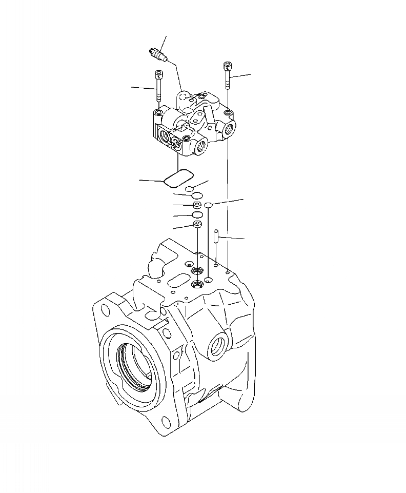 Схема запчастей Komatsu WA380-6 - H-A НАСОС РУЛЕВ. УПРАВЛ-Я КЛАПАН КРЕПЛЕНИЕ ГИДРАВЛИКА