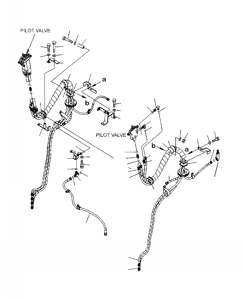 Схема запчастей Komatsu WA380-6 - K-A УПРАВЛЕНИЕ ПОГРУЗКОЙ PPC ШЛАНГИ (3-Х СЕКЦИОНН. КЛАПАН) (/) OPERATORXD S ОБСТАНОВКА И СИСТЕМА УПРАВЛЕНИЯ