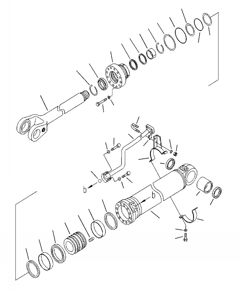 Схема запчастей Komatsu WA380-6 - T-A ЦИЛИНДР СТРЕЛЫПРАВ. РАБОЧЕЕ ОБОРУДОВАНИЕ
