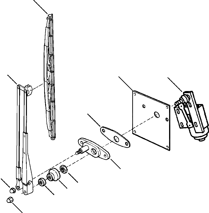 Схема запчастей Komatsu WA380-1LC - FIG NO. A OPERATORS КАБИНА - СТАНДАРТН. POLARITY ДВОРНИКИ МОТОРS КАБИНА MODEL NO. CA - ПЕРЕДН. ДВОРНИКИ РАМА, ЧАСТИ КОРПУСА & SUPERSTRUCTURE