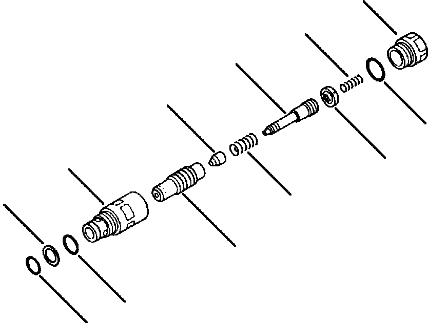 Схема запчастей Komatsu WA380-1LC - FIG NO. A ВСАСЫАЮЩИЙ КЛАПАН БЕЗОПАСНОСТИ УПРАВЛ-Е РАБОЧИМ ОБОРУДОВАНИЕМ