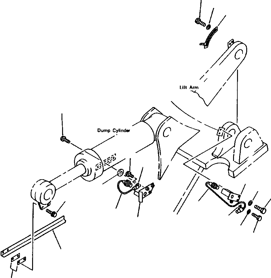 Схема запчастей Komatsu WA380-1LC - FIG NO. КОНЦЕВ. ВЫКЛЮЧ-ЛЬ ПОДЪЕМА СТРЕЛЫ И КОВШ ПОЗИЦИОНЕР УПРАВЛ-Е РАБОЧИМ ОБОРУДОВАНИЕМ