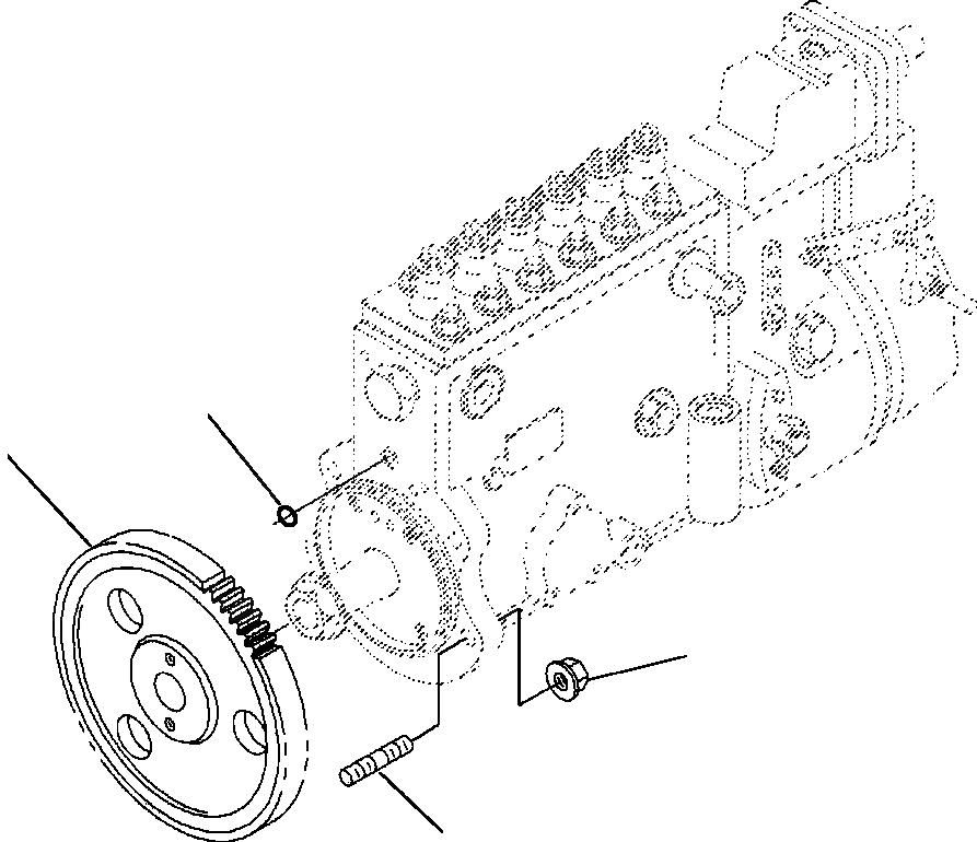 Схема запчастей Komatsu WA380-1LC - ТОПЛИВН. НАСОС СОЕДИНЕНИЕ ТОПЛИВН. СИСТЕМА