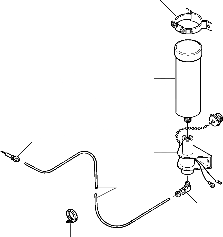 Схема запчастей Komatsu WA380-3L - ETHER START И КРЕПЛЕНИЕ -