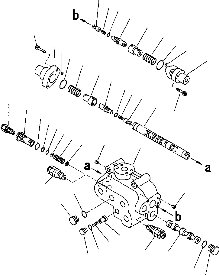 Схема запчастей Komatsu WA380-3L - РУЛЕВ. УПРАВЛЕНИЕ ЗАПРАШИВАЮЩ. КЛАПАН -