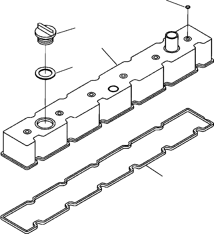 Схема запчастей Komatsu WA380-3L - КЛАПАН COVER E-