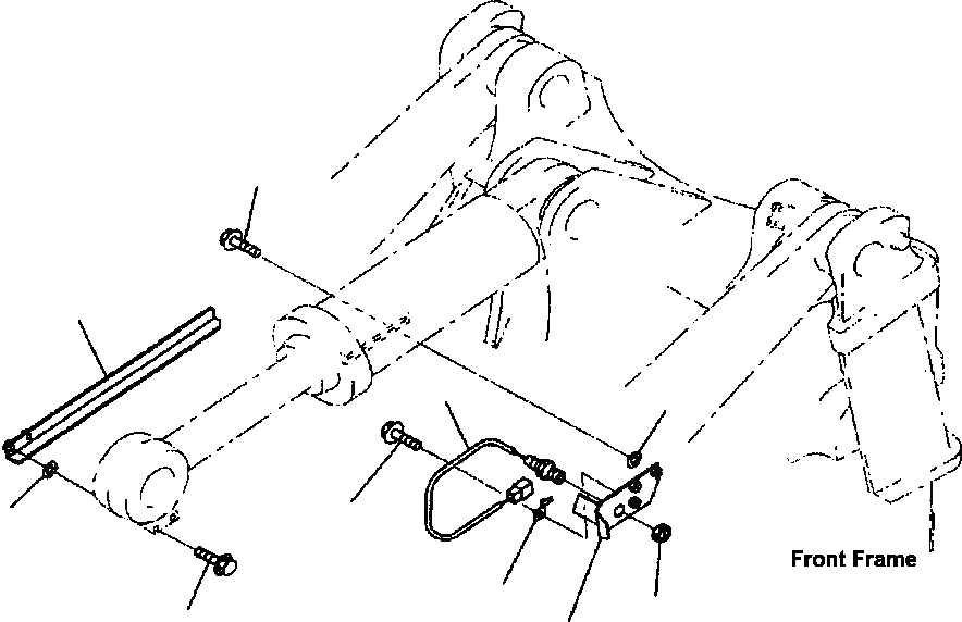 Схема запчастей Komatsu WA380-3MC - FIG. K-A КОВШ ПОЗИЦИОНЕР КАБИНА ОПЕРАТОРА И СИСТЕМА УПРАВЛЕНИЯ