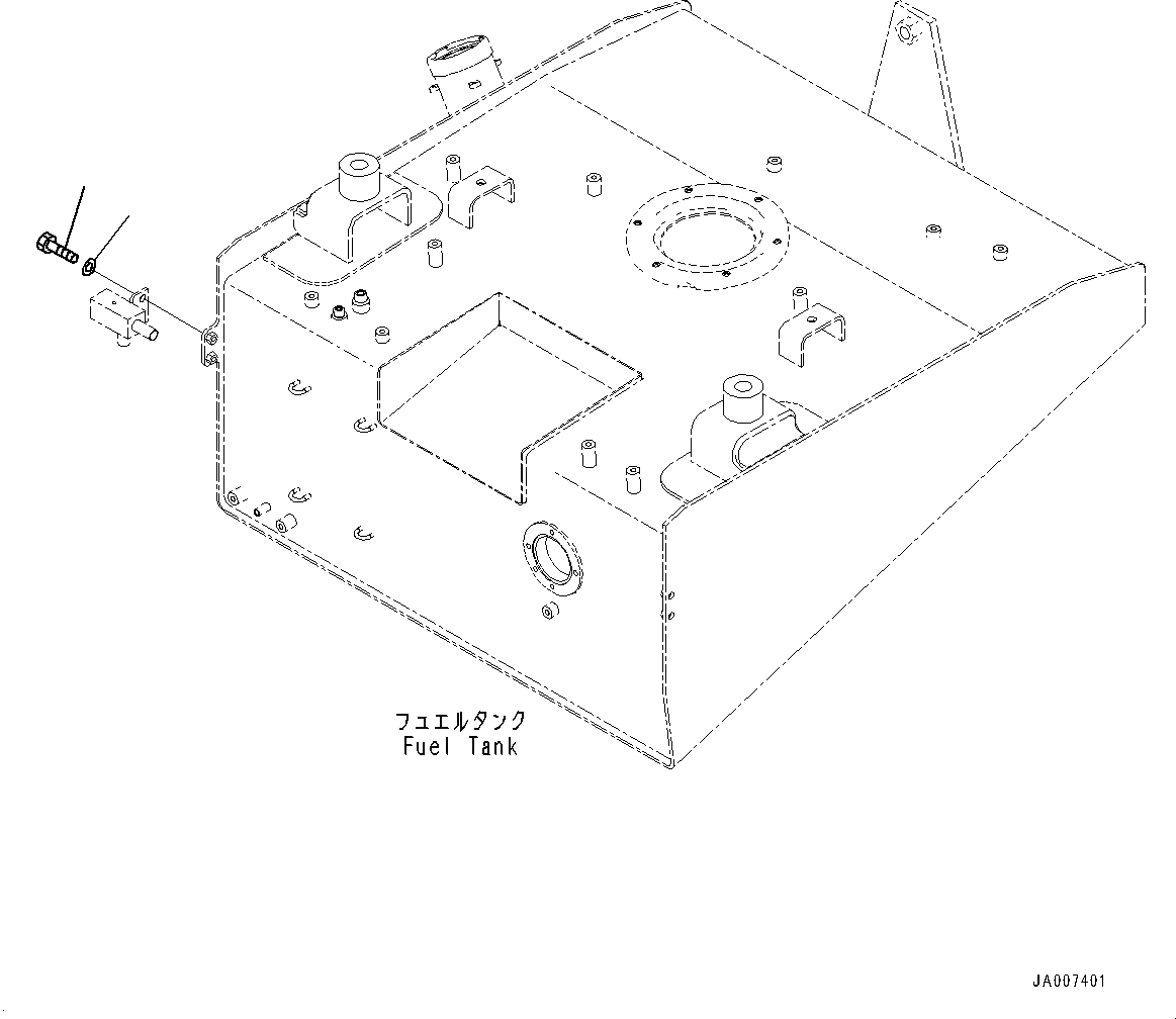 Схема запчастей Komatsu WA380-7 - КОМПОНЕНТЫ ДВИГАТЕЛЯ, БОЛТ КОМПОНЕНТЫ ДВИГАТЕЛЯ