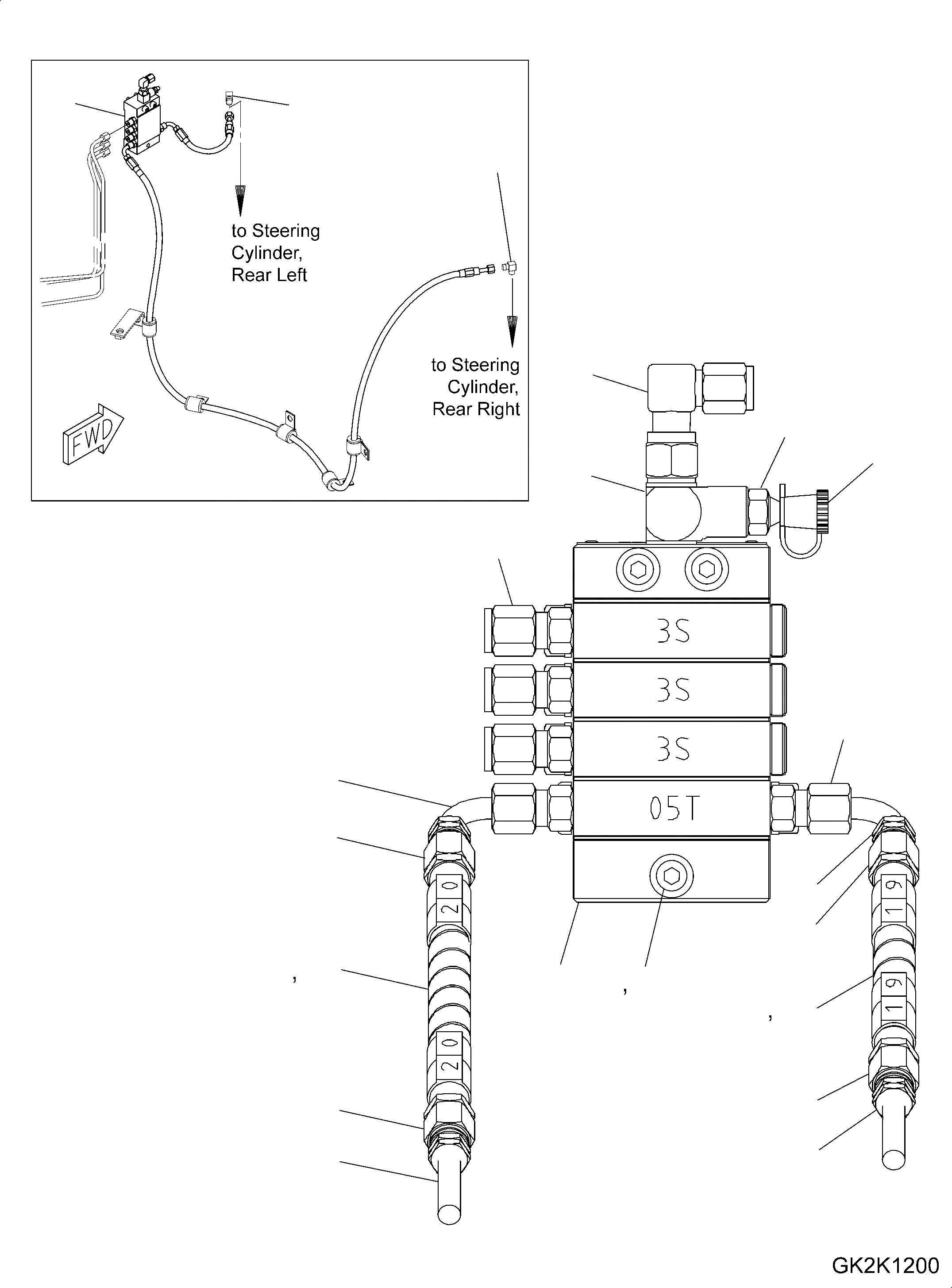 Схема запчастей Komatsu WA380-7 - CENTRAL СМАЗКА СИСТЕМА, ДЛЯ ВЫСОК. ПОДЪЕМА СТРЕЛА, ЗАДН. РАМА ФИДЕР, ВНУТР. ЧАСТИ CENTRAL СМАЗКА СИСТЕМА, ДЛЯ ВЫСОК. ПОДЪЕМА СТРЕЛА