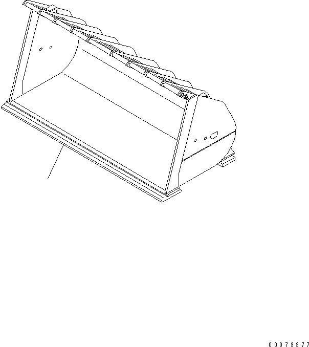 Схема запчастей Komatsu WA400-5L - КОВШ (.7 CUBIC METER) (7. CUBIC YARD) (WASTE РУКОЯТЬR ПОГРУЗ. STYLE) РАБОЧЕЕ ОБОРУДОВАНИЕ