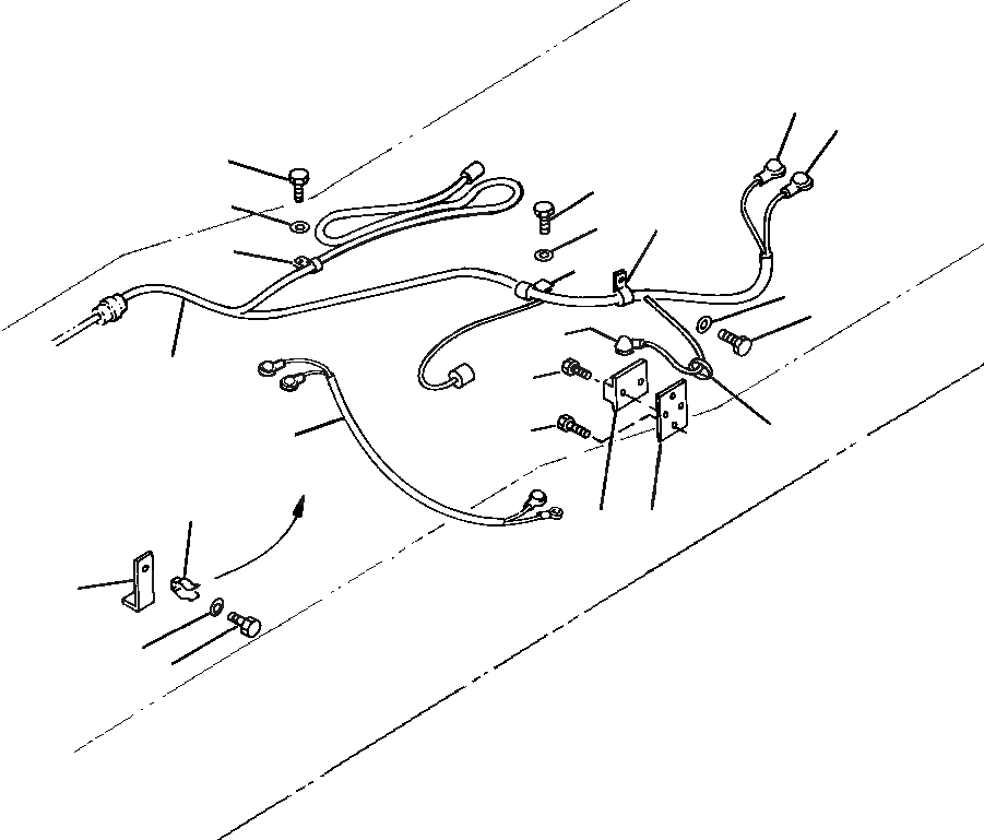 Схема запчастей Komatsu WA420-1LC - FIG NO. ЭЛЕКТРИКА ЛИНИЯ ДВИГАТЕЛЯ КОМПОНЕНТЫ ДВИГАТЕЛЯ & ЭЛЕКТРИКА