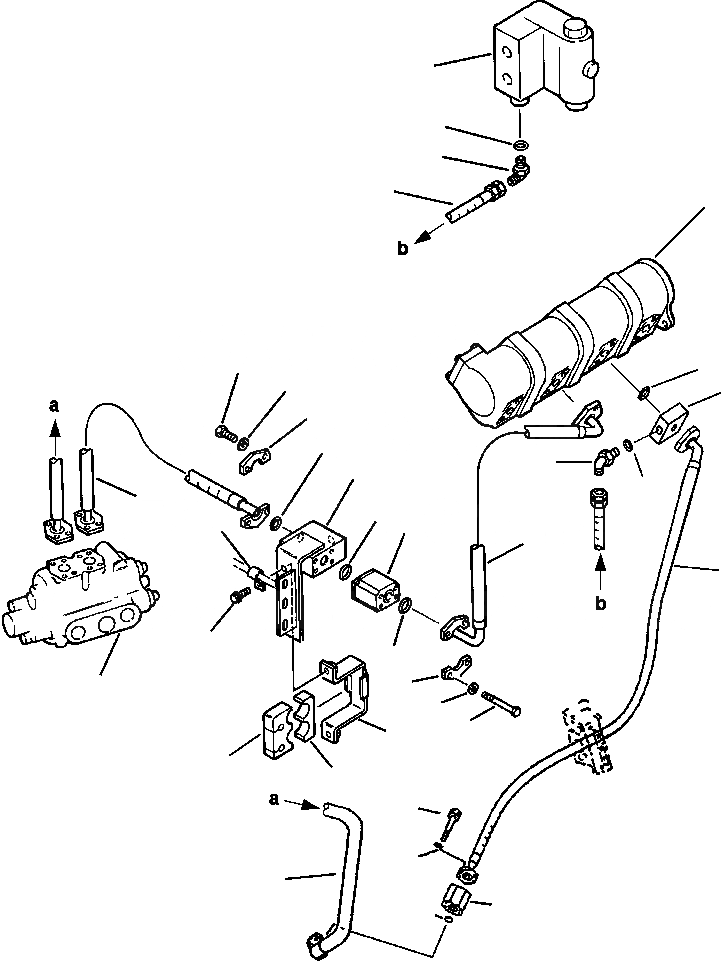 Схема запчастей Komatsu WA420-1LC - FIG NO. 8 GROUND ПРИВОДN ГИДРАВЛИКА РУЛ. УПРАВЛЕНИЯ DIVIDER КЛАПАН - КЛАПАН РУЛЕВОГО УПРАВЛЕНИЯ И ГИДР. НАСОС. РУЛЕВ. УПРАВЛЕНИЕ СИСТЕМА УПРАВЛЕНИЯ