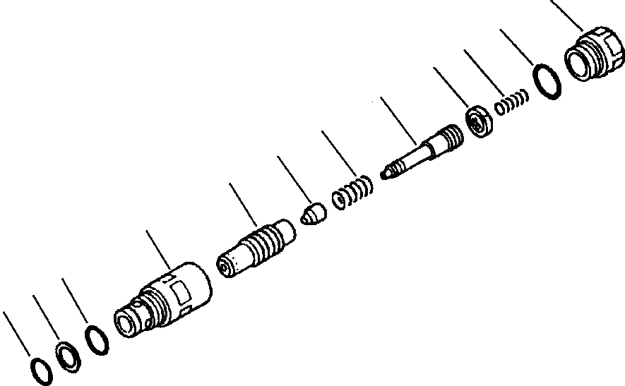 Схема запчастей Komatsu WA420-1LC - FIG NO. A ВСАСЫАЮЩИЙ КЛАПАН БЕЗОПАСНОСТИ УПРАВЛ-Е РАБОЧИМ ОБОРУДОВАНИЕМ