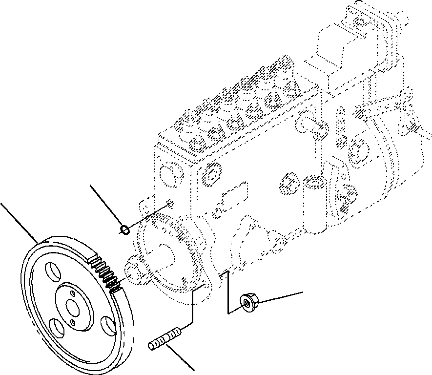 Схема запчастей Komatsu WA420-1LC - ТОПЛИВН. НАСОС СОЕДИНЕНИЕ ТОПЛИВН. СИСТЕМА