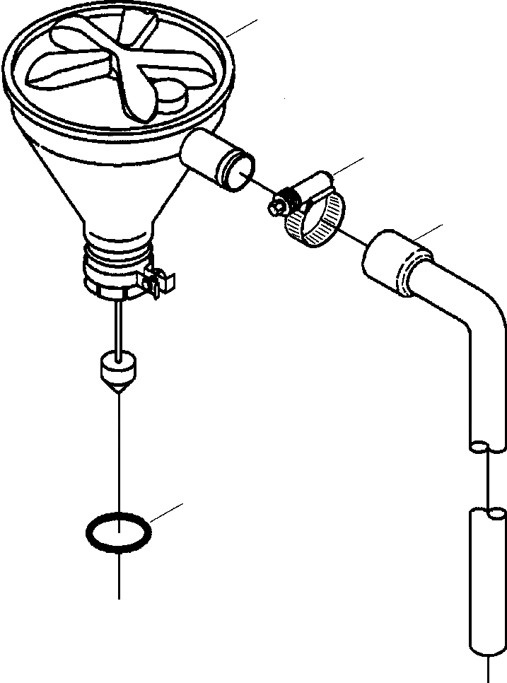Схема запчастей Komatsu WA420-3L - FIG. A-AA7 САПУН КАРТЕРА - ROUND САПУН ДВИГАТЕЛЬ