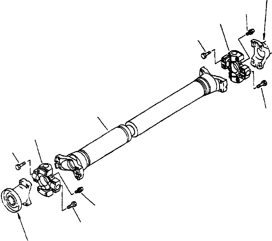 Схема запчастей Komatsu WA420-3L - FIG. F-A ВЕДУЩ. ВАЛ - ЦЕНТР. СИЛОВАЯ ПЕРЕДАЧА И КОНЕЧНАЯ ПЕРЕДАЧА