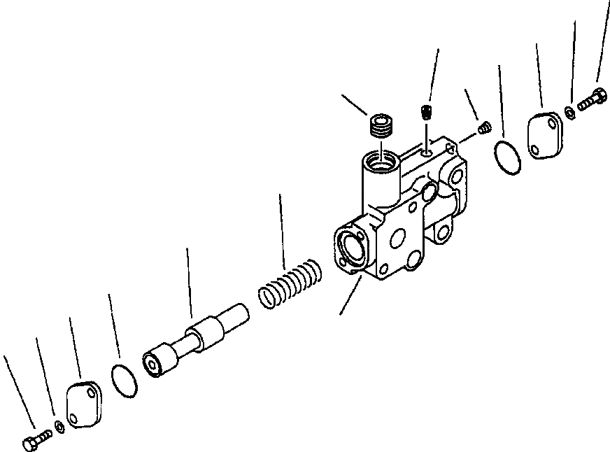 Схема запчастей Komatsu WA420-3L - FIG. F-A ТРАНСМИССИЯ - КЛАПАН УПРАВЛ-Я ПОТОКОМ СИЛОВАЯ ПЕРЕДАЧА И КОНЕЧНАЯ ПЕРЕДАЧА