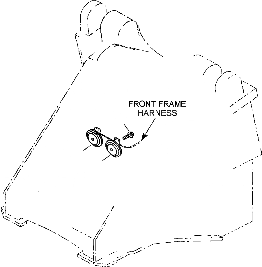 Схема запчастей Komatsu WA420-3MC - FIG. E-A ЗВУК. СИГНАЛ. ЭЛЕКТРИКА