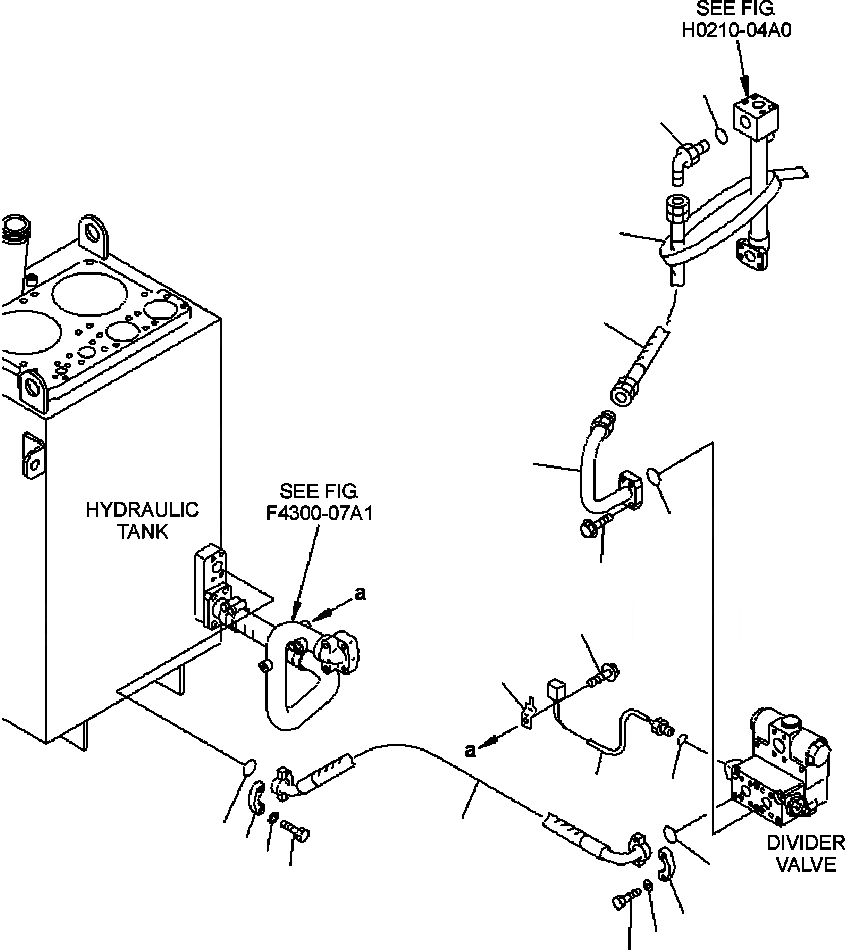 Схема запчастей Komatsu WA420-3MC - FIG. F-8A ГИДРОТРАНСФОРМАТОР И ТРАНСМИССИЯ - ГИДРОЛИНИЯ ЭКСТРЕННОГО УПРАВЛЕНИЯ СИЛОВАЯ ПЕРЕДАЧА И КОНЕЧНАЯ ПЕРЕДАЧА