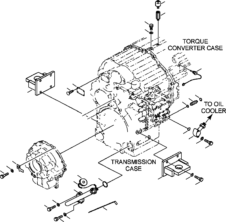 Схема запчастей Komatsu WA420-3MC - FIG. F-8A ТРАНСМИССИЯ - АКСЕССУАРЫ СИЛОВАЯ ПЕРЕДАЧА И КОНЕЧНАЯ ПЕРЕДАЧА