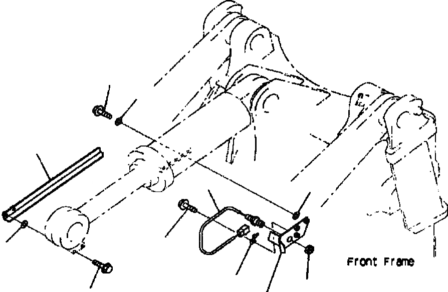 Схема запчастей Komatsu WA420-3MC - FIG. K-A КОВШ ПОЗИЦИОНЕР КАБИНА ОПЕРАТОРА И СИСТЕМА УПРАВЛЕНИЯ