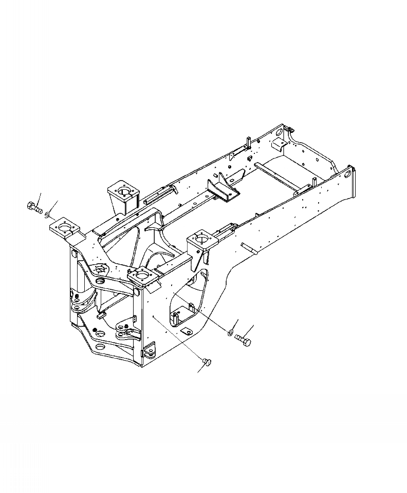 Схема запчастей Komatsu WA430-6 - J9-A БЛОКИР. ШАНГА И КРЫШКАЗАДН. РАМА КРЫШКА ОСНОВНАЯ РАМА И ЕЕ ЧАСТИ