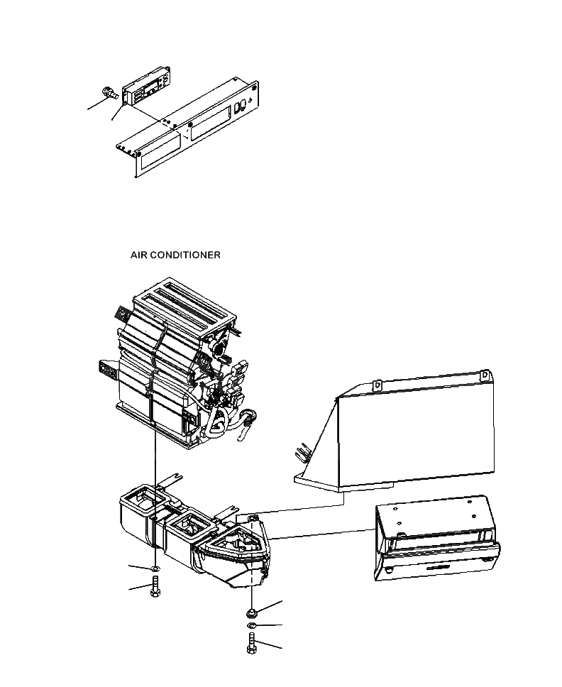 Схема запчастей Komatsu WA430-6 - K-A КАБИНА ROPS КОНДИЦ. НАГНЕТАТЕЛЬ И ПАНЕЛЬ УПРАВЛЕНИЯ OPERATORXD S ОБСТАНОВКА И СИСТЕМА УПРАВЛЕНИЯ