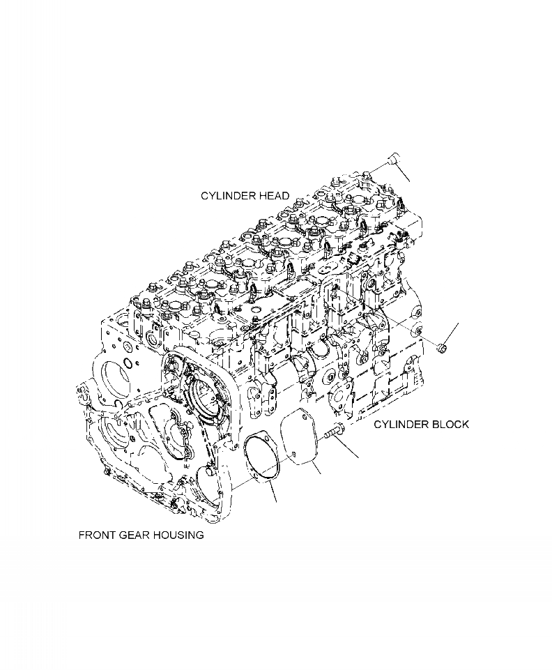 Схема запчастей Komatsu WA430-6 - A9-AA7 ПЕРЕДН. ЗУБЧАТ. ПЕРЕДАЧА АКСЕССУАРЫ COVER ДВИГАТЕЛЬ