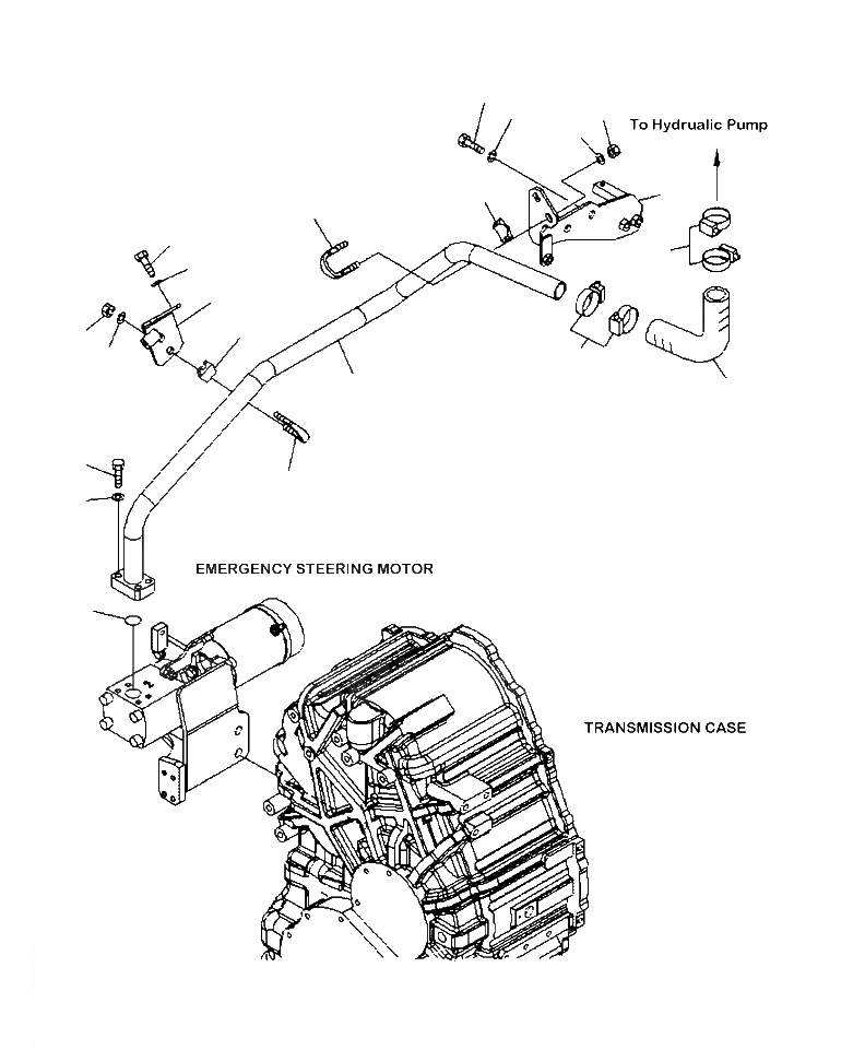 Схема запчастей Komatsu WA430-6 - F-7A ГИДРОТРАНСФОРМАТОР ВСАСЫВАЮЩАЯ ЛИНИЯ(ЭКСТРЕНН. РУЛЕВ. УПРАВЛЕНИЕ) СИЛОВАЯ ПЕРЕДАЧА И КОНЕЧНАЯ ПЕРЕДАЧА