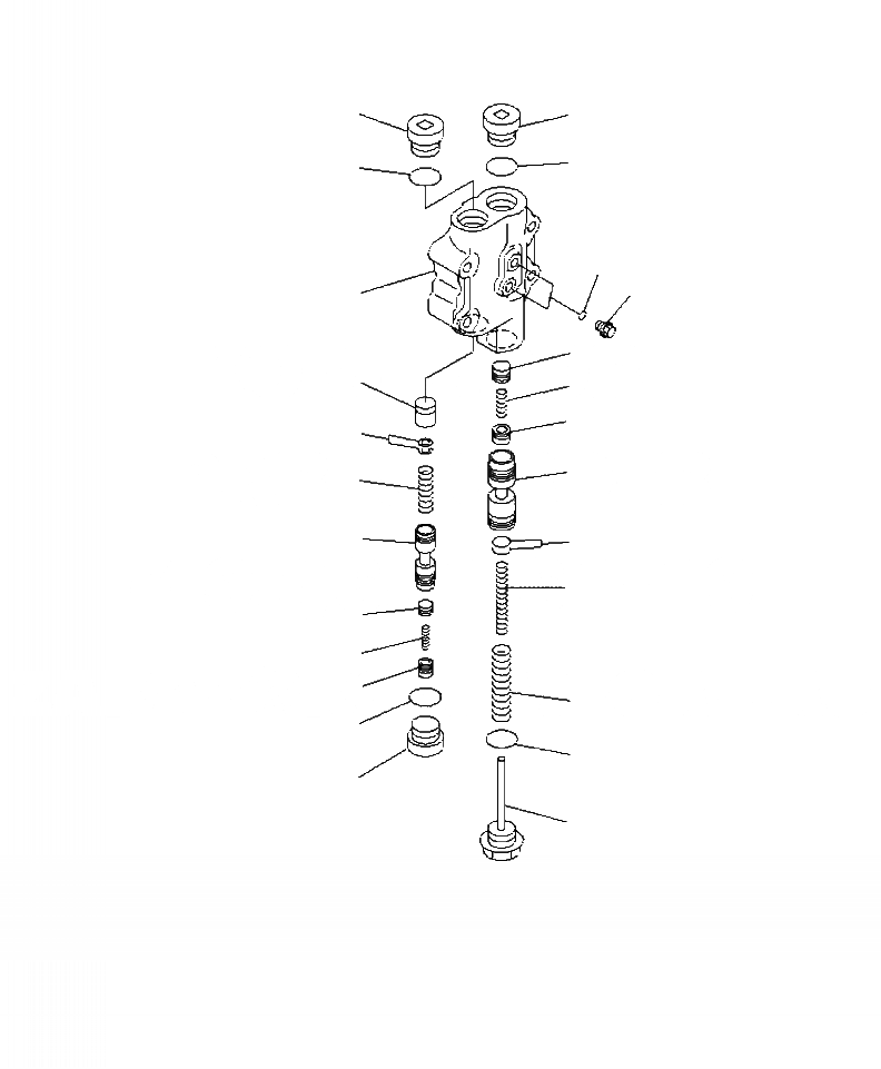 Схема запчастей Komatsu WA430-6 - F-9A ТРАНСМИССИЯ ОСНОВН. РАЗГРУЗ. КЛАПАН СИЛОВАЯ ПЕРЕДАЧА И КОНЕЧНАЯ ПЕРЕДАЧА