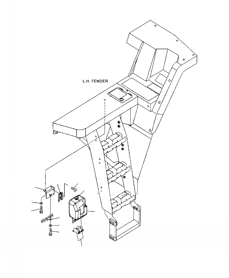 Схема запчастей Komatsu WA430-6 - K-A ОМЫВАТЕЛЬ СТЕКЛА OPERATORXD S ОБСТАНОВКА И СИСТЕМА УПРАВЛЕНИЯ